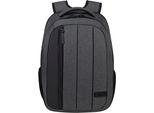Laptoprucksack AMERICAN TOURISTER STREETHERO, 45 cm, Gr. B/H/T: 31cm x 45cm x 21cm, grau (grau melange), Polyester, Rucksäcke, Freizeitrucksack Schulrucksack Cityrucksack Arbeitsrucksack