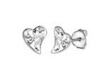 Paar Ohrstecker Vivance "925-Sterling Silber Rhodiniert", Weiß, Ohrringe, Damen, One-Size, Silber 925 (Sterlingsilber)