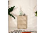 Kommode Forte "Edmore", Braun (Sonoma Eiche), B:41,8Cm H:61,5Cm T:32,2Cm, Holzwerkstoff, Sideboards, Kommode, Kommode, Boxspringbett, Stauraum