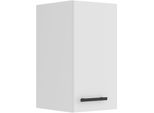 HäNgeschrank Optifit "Palma", Weiß (Weiß, Weiß), B:30Cm H:57,6Cm T:34,6Cm, Holzwerkstoff, SchräNke, HäNgeschrank, Breite 30 Cm, 1 TüR, 1 Einlegeboden
