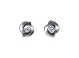 Paar Ohrstecker Vivance "925 Silberzirkonia", Weiß (Weiß, Weiß), Ohrringe, Damen, One-Size, Silber 925 (Sterlingsilber)