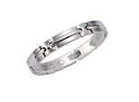 Armband ZEEme "Edelstahl Glanz Matt 19Cm Lang", Grau, ArmbäNder, Damen, 19Cm, Edelstahl, GläNzend, Matt, Armband