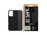 SAFE BY PANZERGLASS Handyhülle Soft TPU Case für Apple iPhone 16 Pro, schwarz, iPhone 16, Hüllen, Backcover, Schutzhülle, Handyschutzhülle, Case, Schutzcase, stoßfest