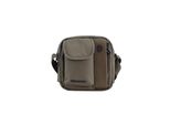 Schultertasche Discovery "Downtown", Damen, Gr. B/H/T: 5Cm X 17,5Cm X 17,5Cm, GrüN (Khaki), Kunstfaser, Unifarben, Taschen Schultertasche, Aus Rpet Polyester-Material