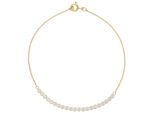 Tennisarmband VIVANCE Bridge-Tennisarmband, silber (silber 925), Armbänder, Damen, Silber 925 (Sterlingsilber)