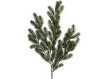 Kunstzweig BOTANIC-HAUS "Tannenzweig Nisse Groß", GrüN, B:40Cm H:90Cm T:20Cm Ø:40Cm, Kunststoff, Kunstpflanzen, Kunstzweig