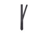 Krawatte SEIDENSTICKER Slim, Herren, Gr. One Size, grau, Seide, unifarben, Krawatten, Schmal (5cm) Uni