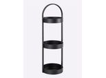 Badaccessoire-Set HEINE HOME, schwarz, Stahl, Badaccessoires-Sets