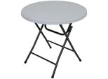 Gartentisch Garden Pleasure "Mufaro", Weiß, B:80Cm H:73,5Cm T:80Cm, Tische, Gartentisch