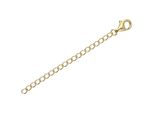 Silberkette Smart Jewel "VerläNgerungskette, Gelb Vergoldet, Silber 925", Gold (Vergoldet), Halsketten, Damen, 7Cm, Silber 925 (Sterlingsilber), Silberkette
