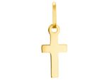 KreuzanhäNger Amor "2031177", Gold (Gelbgoldfarben), SchmuckanhäNger, Damen, Gelbgold 585, 0,3 G, Made In Germany