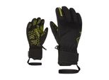 Skihandschuhe ZIENER LOTAR GTX PR, Kinder, Gr. 6,5, schwarz, Kunstfaser, Handschuhe