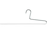 Kleiderbügel MAWA KH35, weiß, B:35cm H:12cm T:0,7cm, Stahl, Kleiderbügel