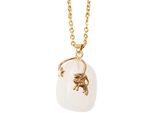 Kette Mit AnhäNger Firetti "Schmuck Geschenk Halsschmuck Anker/Halskette Sternzeichen Geburtsstein", Gold (Gelbgoldfarben), Halsketten, Damen, LöWe, Edelstahl, L: 50 B: 2Mm, Made In Germany - Mit Edelstein, B:2Mm