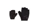 Fahrradhandschuhe ZIENER CAITLIN, Damen, Gr. 6, schwarz, Kunstfaser, Handschuhe