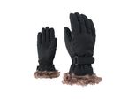 Skihandschuhe ZIENER KIM, Damen, Gr. 8, schwarz, Kunstfaser, Handschuhe