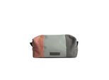 Kulturbeutel 7CLOUDS Neceni 7.1, Gr. B/H/T: 19cm x 10cm x 10cm one size, grau (grau, salmon), Tarpaulin, PET, Taschen, mit recyceltem PET