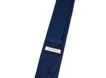 Krawatte ETERNA, Herren, Gr. One Size, blau (dunkelblau), Seide, klassisch, Krawatten