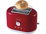 PRIVILEG Toaster PT2870RPH, rot, B:16cm H:18cm T:26,5cm, Toaster