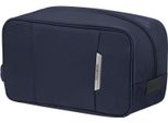 Kulturbeutel SAMSONITE RESPARK Toilet Kit Toilet Pouch, Gr. B/H/T: 23cm x 13cm x 12cm, blau (midnight blau), Polyester, Taschen Kulturbeutel Kosmetiktasche, Kosmetiktasche Reisekosmetiktasche Beauty-Bag mit Tragegriff