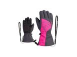Skihandschuhe ZIENER LAVAL AS(R) AW, Kinder, Gr. 7,5, grün, Kunstfaser, Handschuhe