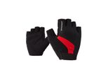 Fahrradhandschuhe ZIENER CRIDO-Z, Herren, Gr. 6,5, rot, Materialmix, Handschuhe