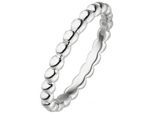 Fingerring Jobo "Kugel" Gr. 58, Silber (Silber 925), Fingerringe, Damen, 58, Silber 925 (Sterlingsilber), Fingerring, 925 Silber