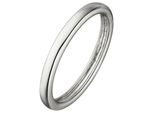 Fingerring Jobo Gr. 52, Silber (Silber 925), Fingerringe, Damen, 52, Silber 925 (Sterlingsilber), Fingerring, Schmal 925 Silber