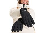 Snowboardhandschuhe ROXY ROXY Jetty, Damen, Gr. M, schwarz, Kunstfaser, Handschuhe
