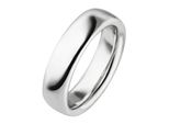 Fingerring Jobo Gr. 58, Silber (Silber 925), Fingerringe, Damen, 58, Silber 925 (Sterlingsilber), Fingerring, 925 Silber