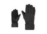 Skihandschuhe ZIENER KISAR AS(R), Damen, Gr. 8,5, schwarz, Kunstfaser, Handschuhe