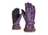 Skihandschuhe ZIENER KIM, Damen, Gr. 7, lila, Kunstfaser, Handschuhe