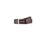 Ledergürtel LERROS LERROS Gürtel 'BUD', Damen, Gr. 90, braun (schwarz braun), Leder, Gürtel