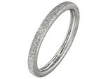 Fingerring Jobo Gr. 60, Silber (Silber 925), Fingerringe, Damen, 60, Silber 925 (Sterlingsilber), Fingerring, 925 Silber Mit Struktur