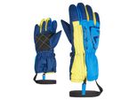 Multisporthandschuhe ZIENER LEO, Kinder, Gr. 2, blau, Kunstfaser, Handschuhe