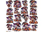 Aufkleber - Scraplove - Strega Di Halloween 1