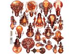 Adesivi Decorativi Aufkleber - Scraplove - Steampunk 2