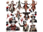 Aufkleber - Scraplove - Set Halloween 3