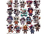 Aufkleber - Scraplove - Halloween Voodoo 1