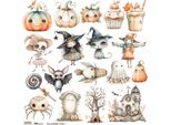 Aufkleber - Scraplove - Halloween Carino 1