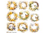 Aufkleber - Scraplove - Ghirlande Di Primavera