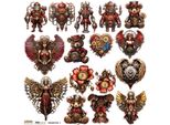 Aufkleber - Scraplove - Steampunk 3
