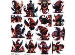 Aufkleber - Scraplove - Cute Devil 1