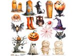 Aufkleber - Scraplove - Halloween Quirky 1