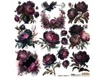 Aufkleber Adesivi Dekor - Scraplove - Peonie Gotiche