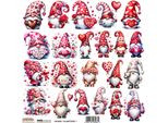 Stickers Scraplove Decor Stickers - Gnomi Di San Valentino 1 Gnomi Innamorati