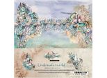 Art Alchemy 24 Fogli 15X15Cm Di Carta Bifacciale Per Scrapbooking, Mondo Sommerso