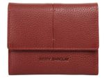 Geldbörse BETTY BARCLAY, rot, Leder, unifarben, klassisch, Kleinlederwaren, echt Leder