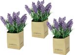 Kunstblume I.Ge.A., Lila (Violett), B:10Cm H:20Cm T:10Cm, Kunststoff, Kunstpflanzen, Im Topf