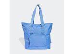 Sporttasche ADIDAS PERFORMANCE ADIDAS PR TOTE, Damen, Gr. B/H/T: 56cm x 40cm, blau (blau fusion, blau fusion), Polyester, Taschen Sporttasche